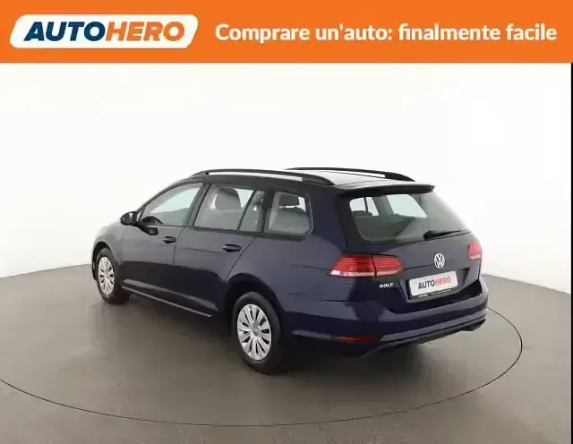 Usata VW Golf VII Trendline 116 CV (85 kW) 2020 Blu/azzurro Station wagon