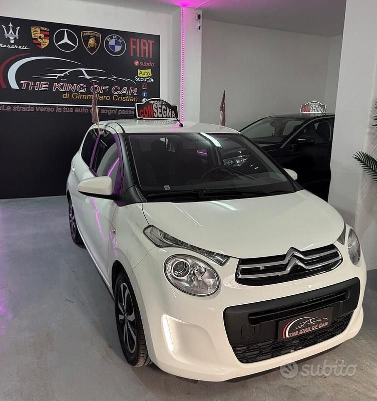 Usata Citroën C1 Shine 72 CV (52 kW) 2021 Bianco Utilitaria