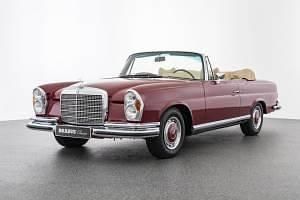 Usata Mercedes 280 SE 200 CV (147 kW) 1971 Rosso Cabrio