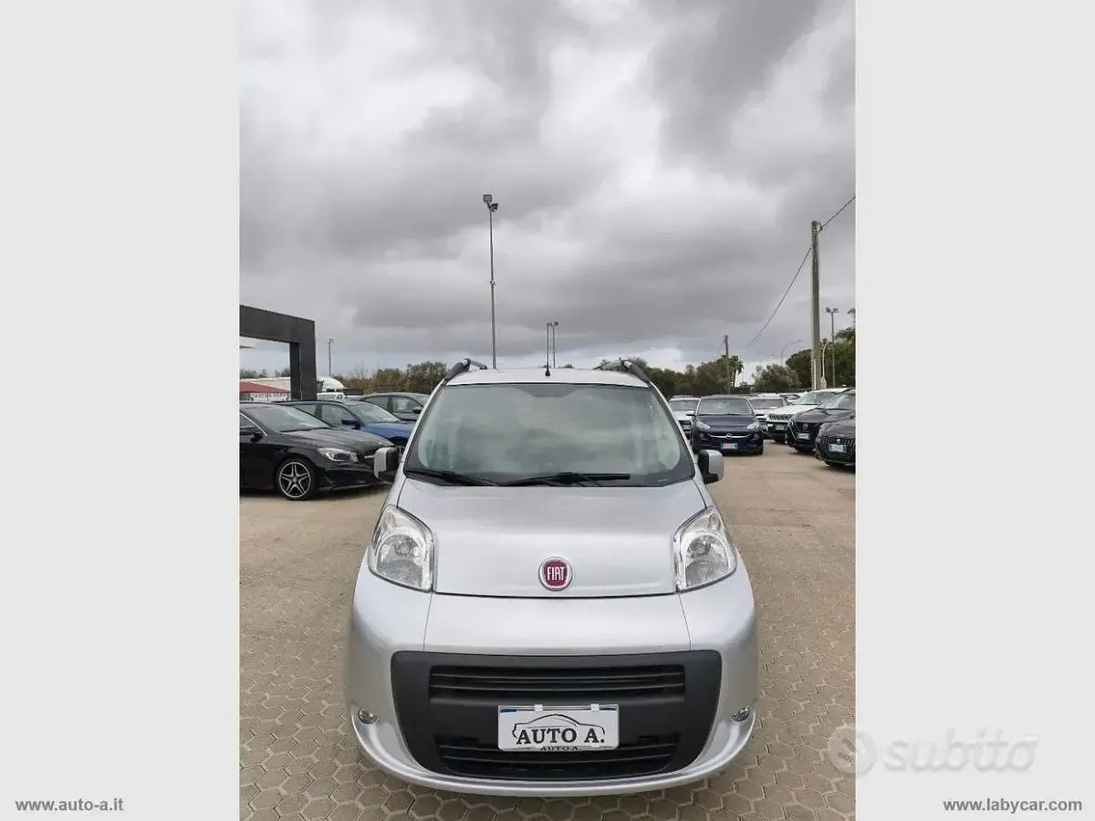 Usata Fiat Qubo Dynamic 77 CV (56 kW) 2015 Grigio Monovolume