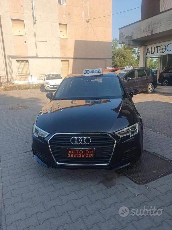 Usata Audi A3 Business 116 CV (85 kW) 2018 Nero Berlina