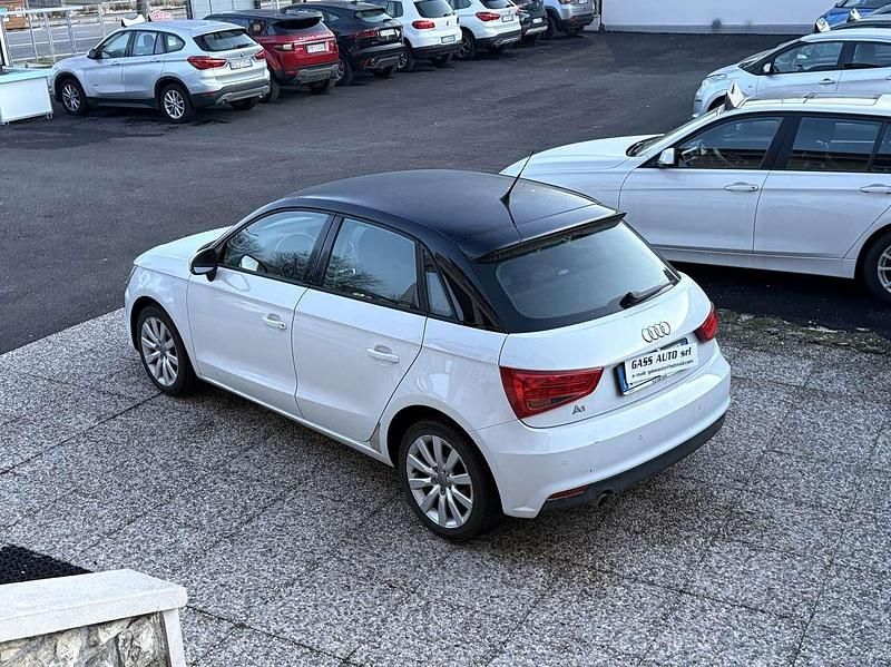 Usata Audi A1 Sportback Ambiente 90 CV (66 kW) 2015 Bianco Utilitaria