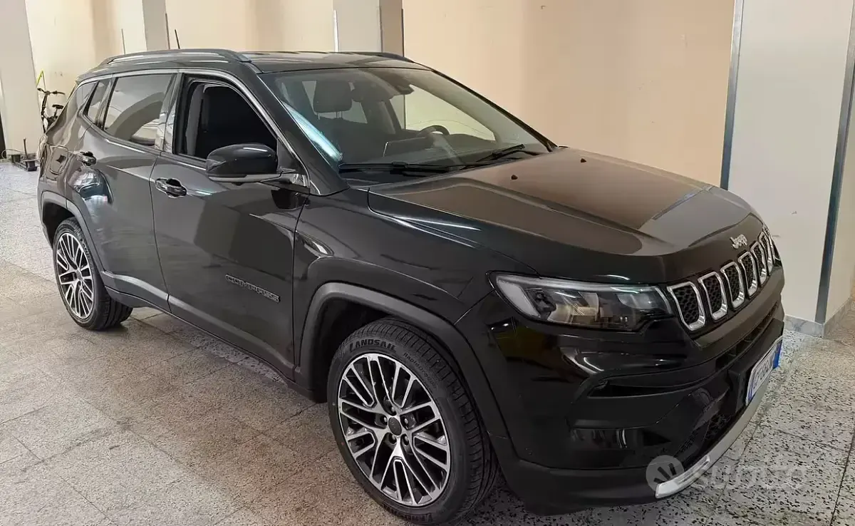 Usata Jeep Compass Limited 150 CV (110 kW) 2021 Nero SUV