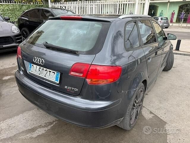 Usata Audi A3 Attraction 140 CV (102 kW) 2007 Grigio Utilitaria