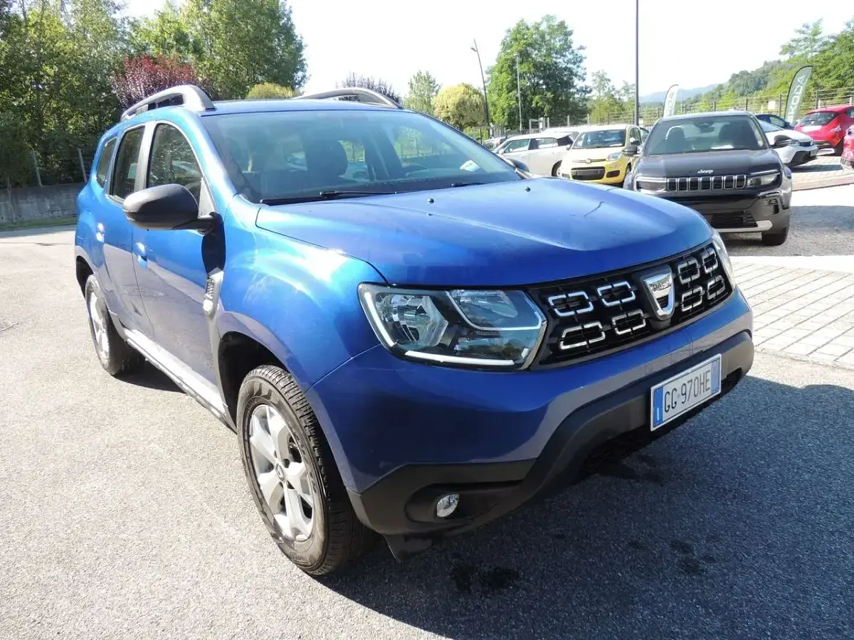 Usata Dacia Duster Prestige 116 CV (85 kW) 2021 Blu/azzurro SUV