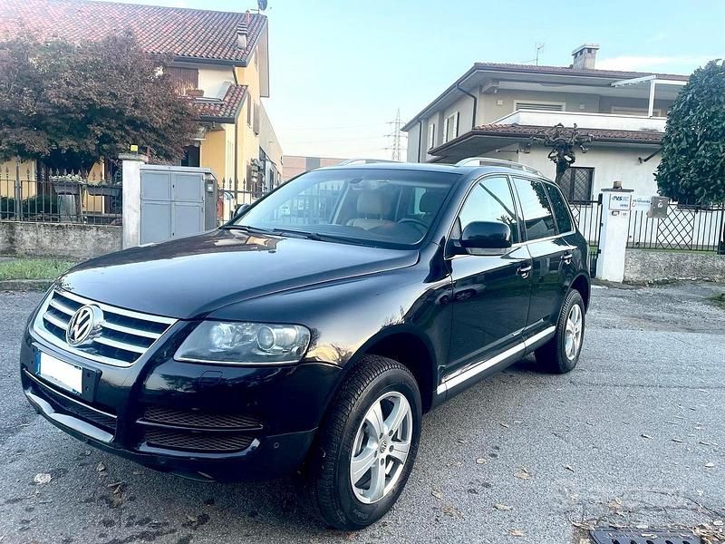 Usata VW Touareg Exclusive 224 CV (164 kW) 2007 Nero SUV