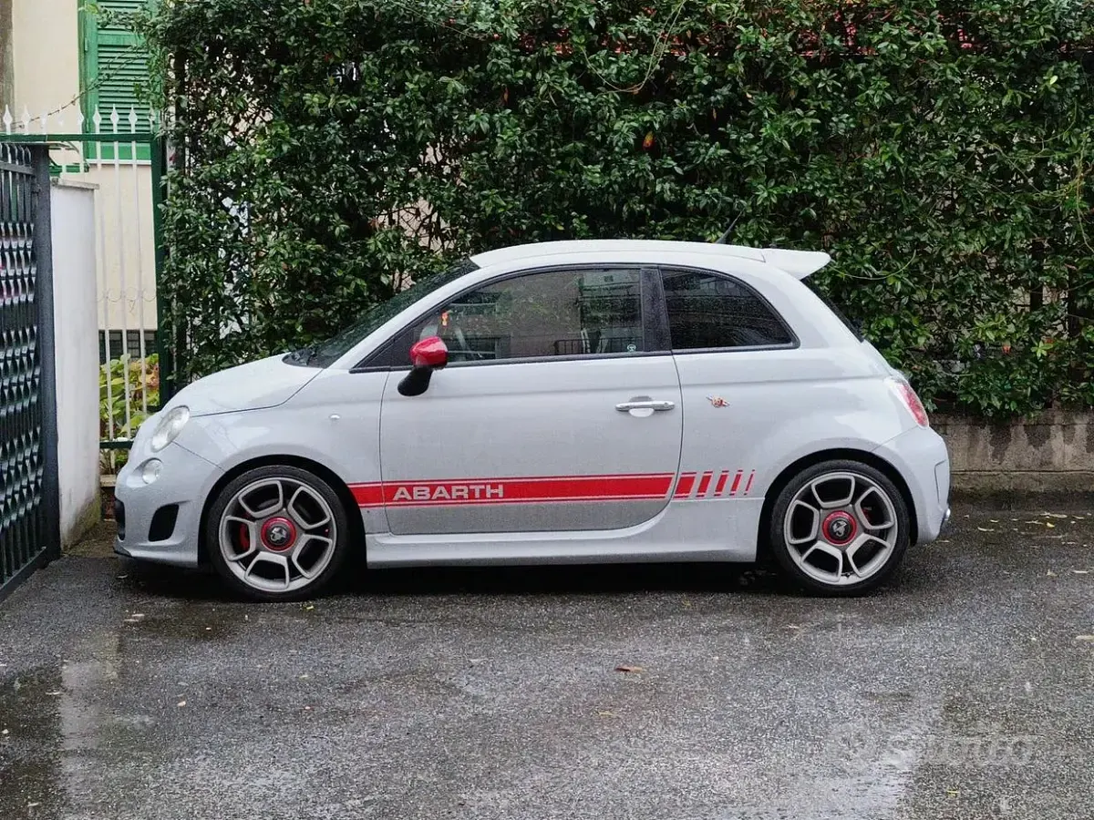 Usata Abarth 500 135 CV (99 kW) 2008 Grigio Utilitaria