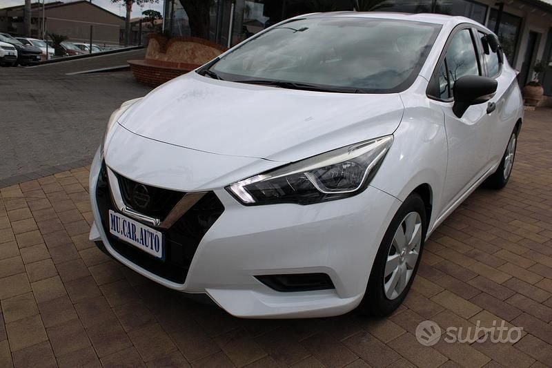 Usata Nissan Micra Acenta 71 CV (52 kW) 2017 Bianco Utilitaria