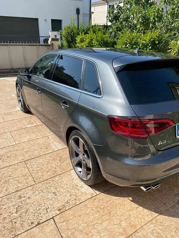 Usata Audi A3 Ambiente 184 CV (135 kW) 2015 Grigio Berlina