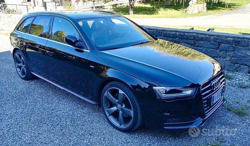 Usata Audi A4 S-Line 177 CV (130 kW) 2015 Nero Station wagon