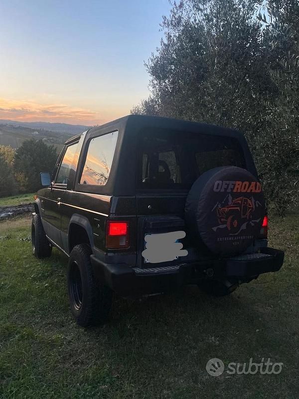 Usata Mitsubishi Pajero Top 1988 Nero SUV
