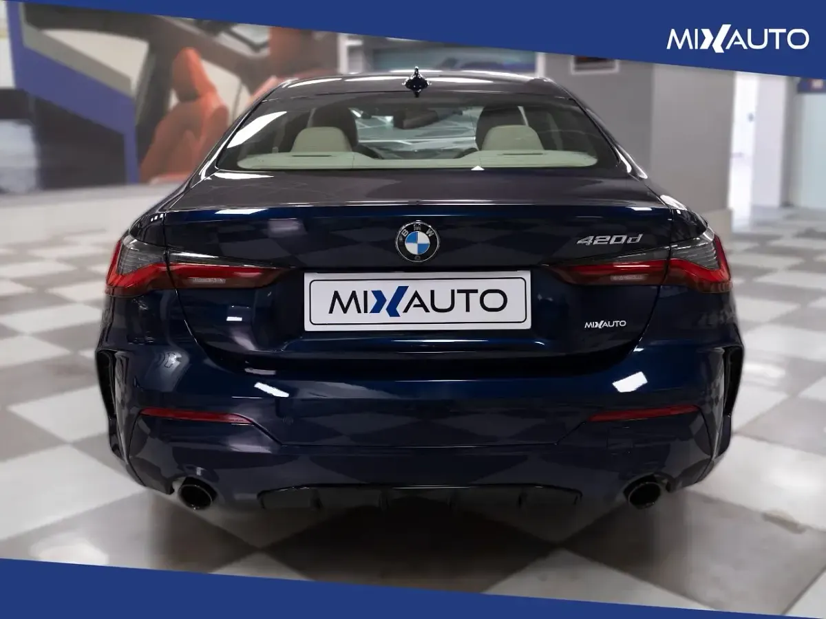 Begagnad BMW 420 Efficient Dynamics 190 HK (139 kW) 2022 Blå Sportkupé
