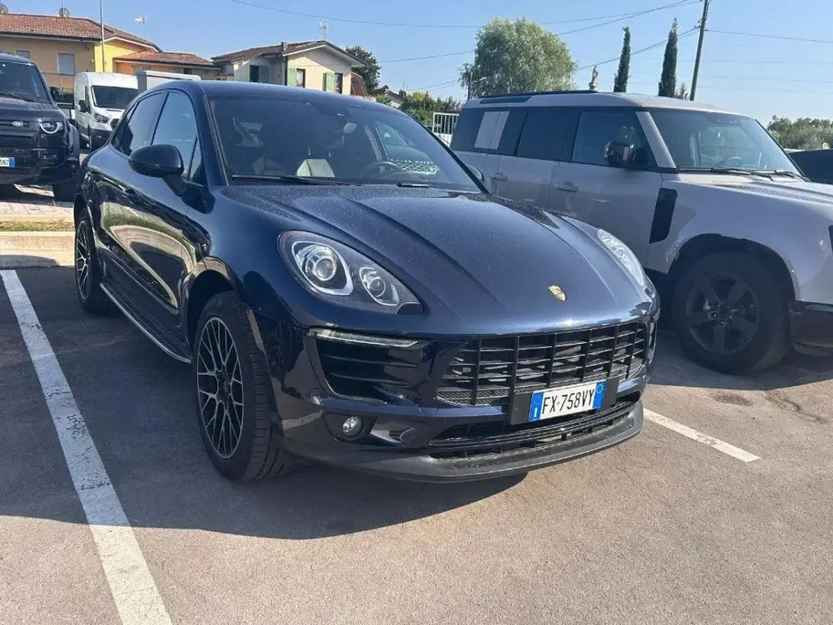 Usata Porsche Macan 250 CV (183 kW) 2016 Blu SUV