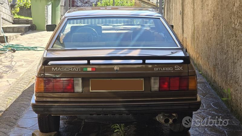 Usata Maserati Biturbo 205 CV (150 kW) 1984 Marrone Berlina