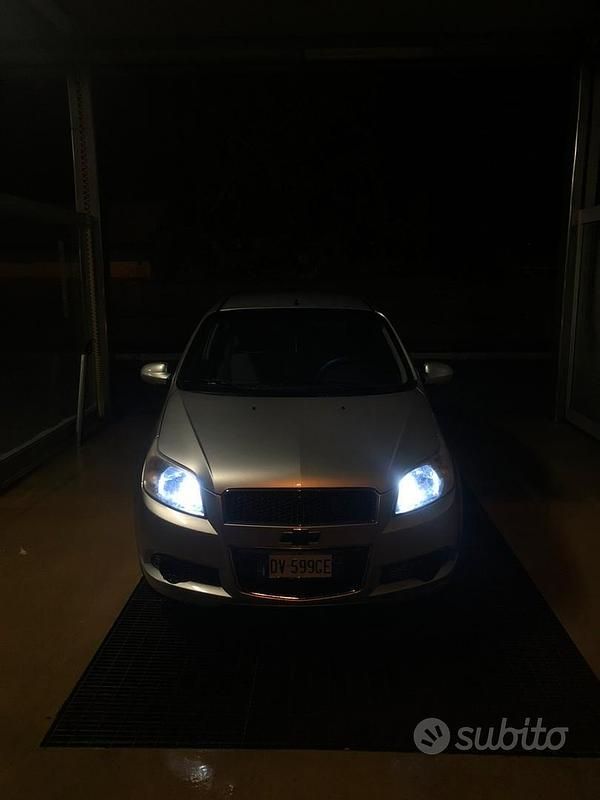 Usata Chevrolet Aveo 2009 Grigio Utilitaria