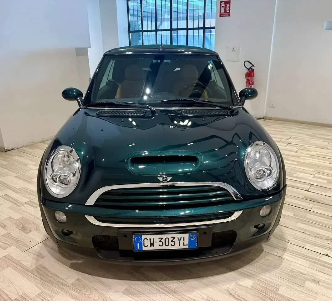 Usata Mini Cooper S Cabriolet 170 CV (125 kW) 2005 Verde Cabrio