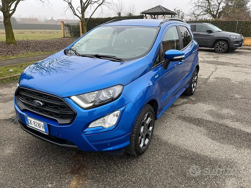 Blu/azzurro Usata 2022 Ford Ecosport ST-Line SUV | 12.500 € (Super prezzo) - Immagine 1/4