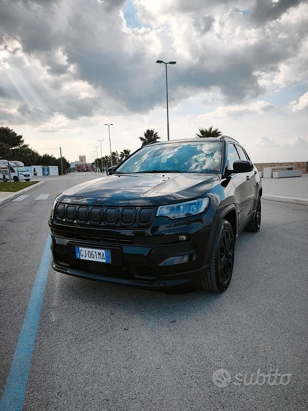 Usata Jeep Compass 130 CV (95 kW) 2022 Nero SUV