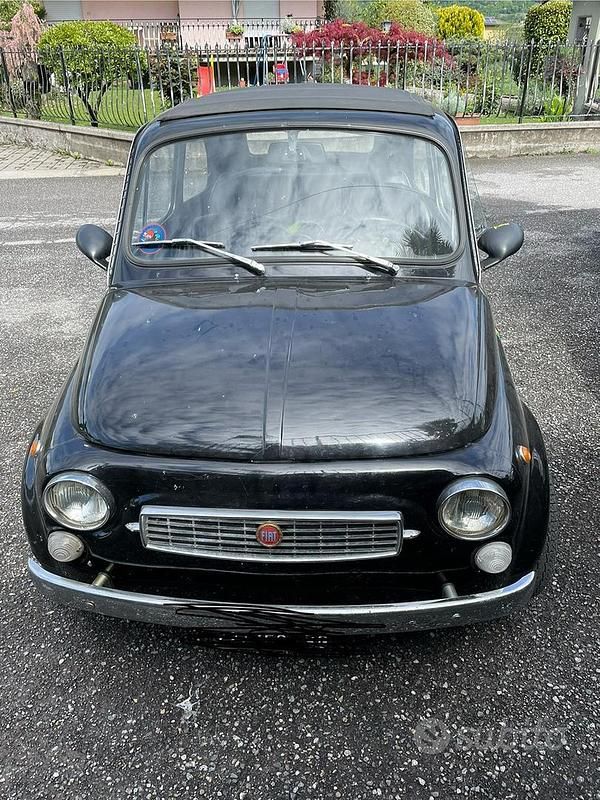 Usata Fiat 500 1970 Nero Utilitaria