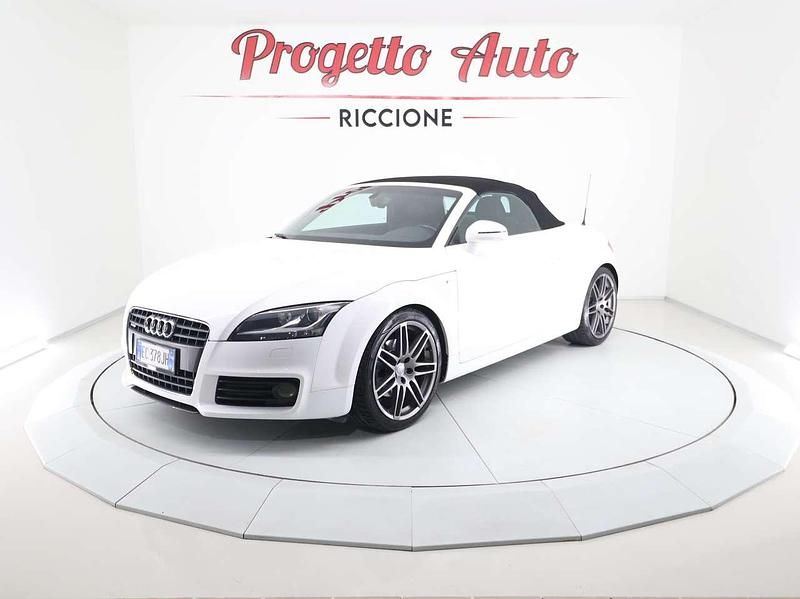 Usata Audi TT Roadster S-Line 170 CV (125 kW) 2010 Bianco ghiaccio Cabrio