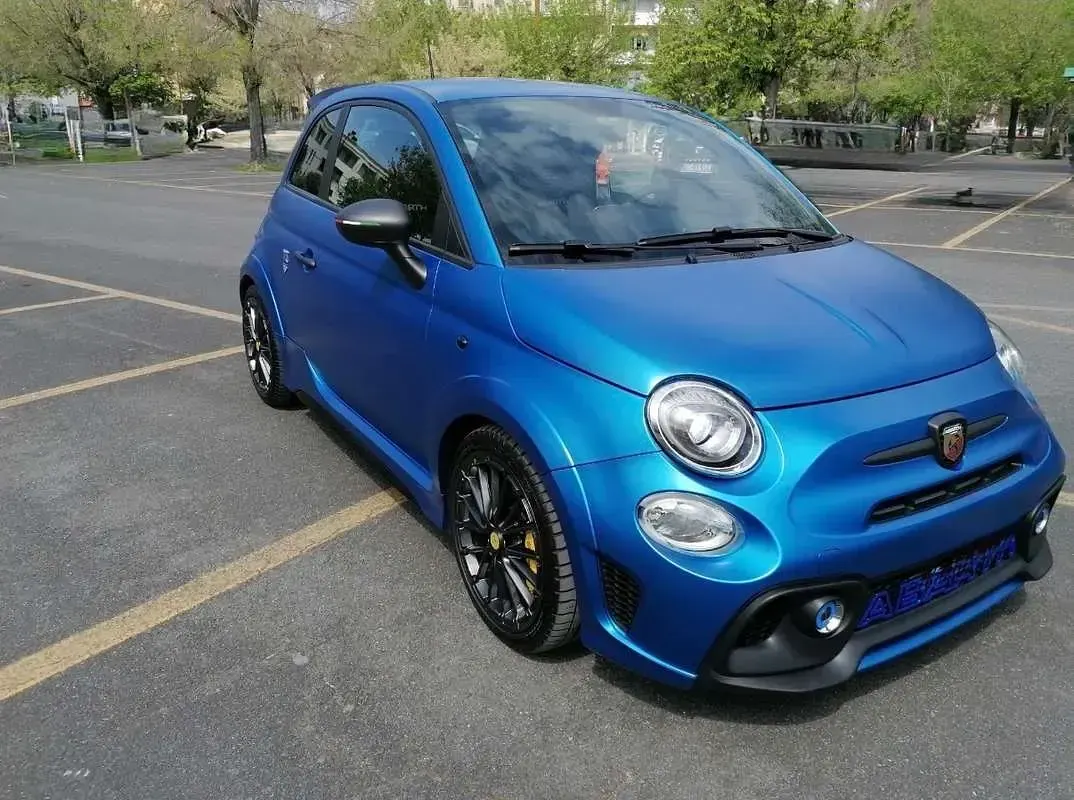Usata Abarth 595C Competizione 179 CV (131 kW) 2021 Blu/azzurro Cabrio