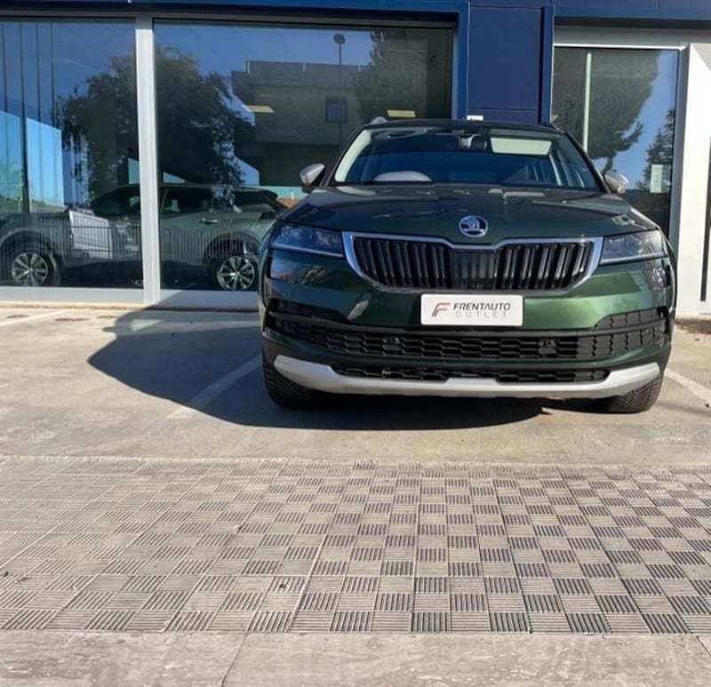 Usata Skoda Karoq 150 CV (110 kW) 2019 Verde SUV