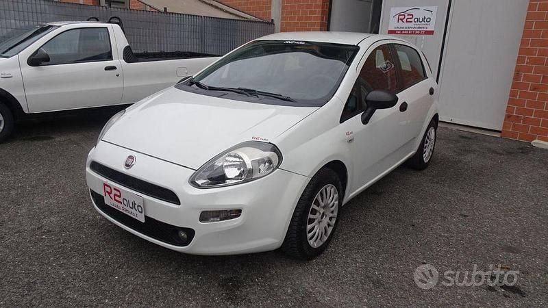 Usata Fiat Punto Evo 86 CV (63 kW) 2014 Bianco Utilitaria