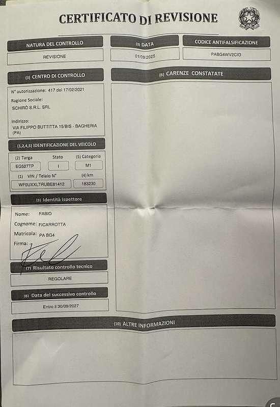 Usata Ford Ka Titanium 75 CV (55 kW) 2011 Blu/azzurro Utilitaria