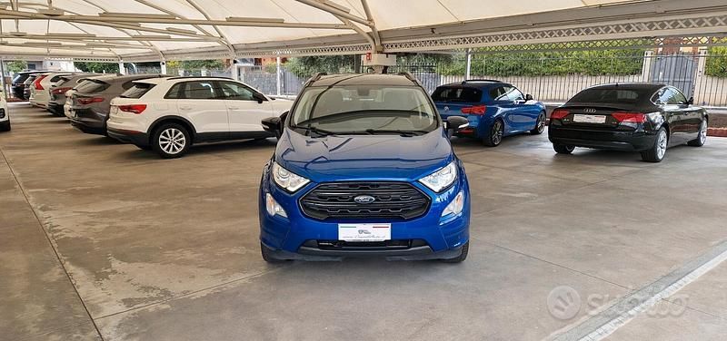 Usata Ford Ecosport ST-Line 100 CV (73 kW) 2018 Blu SUV