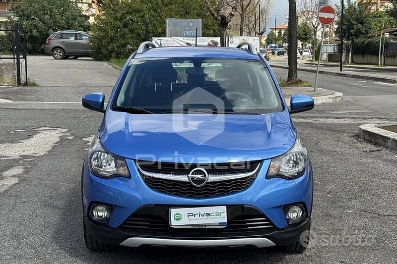 Usata Opel Karl Rocks 75 CV (55 kW) 2018 Blu Utilitaria