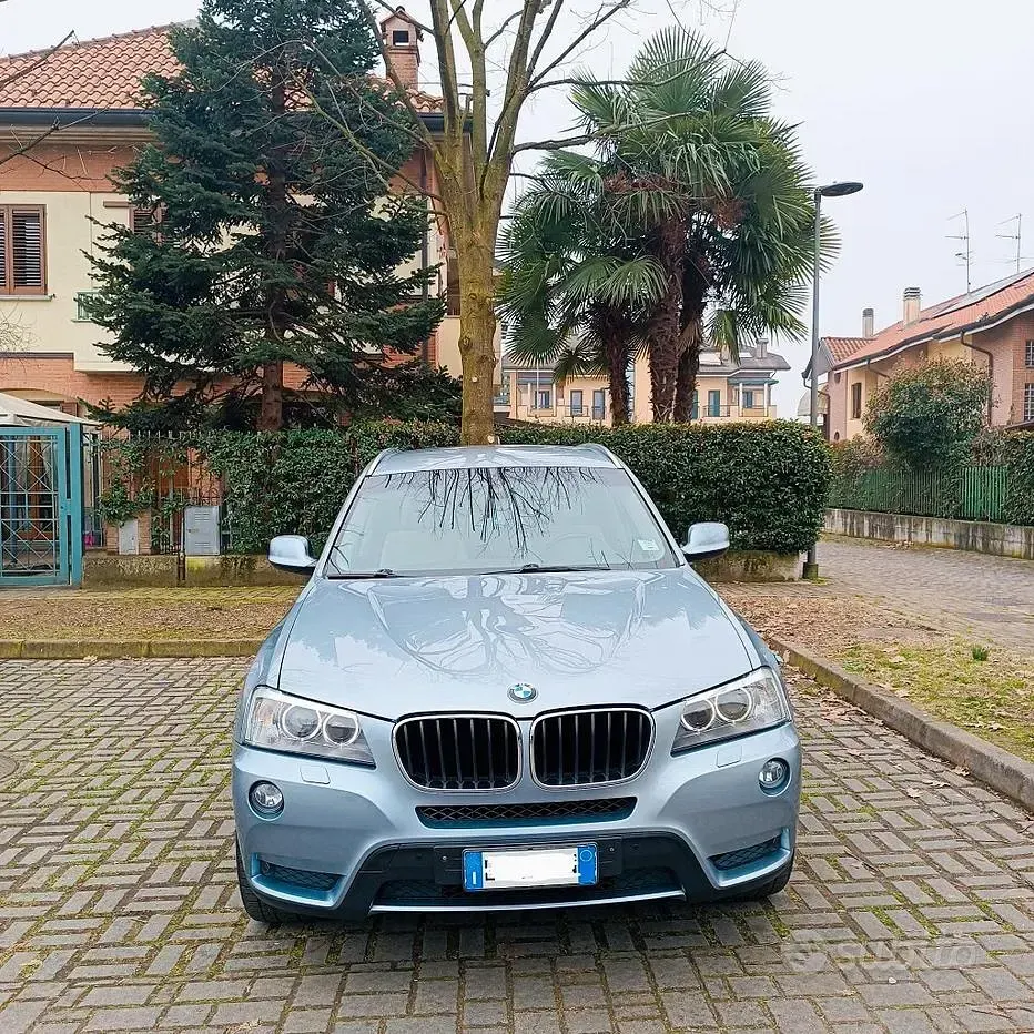 Usata BMW X3 184 CV (135 kW) 2011 Blu SUV