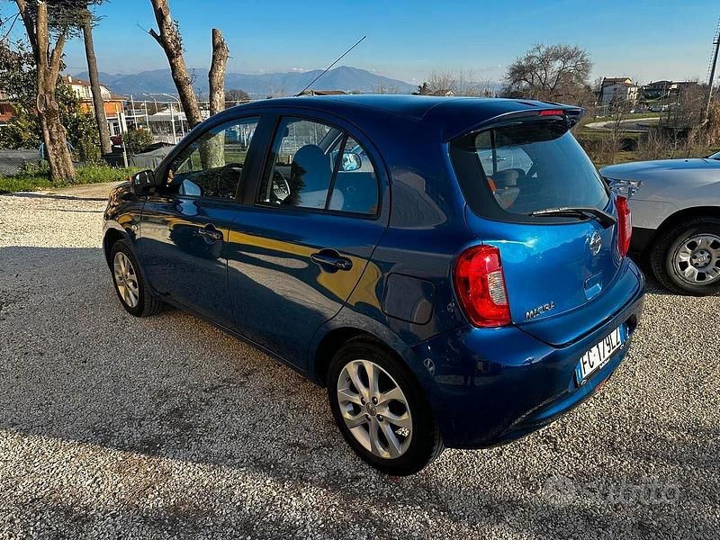 Usata Nissan Micra Acenta 80 CV (58 kW) 2016 Blu Berlina
