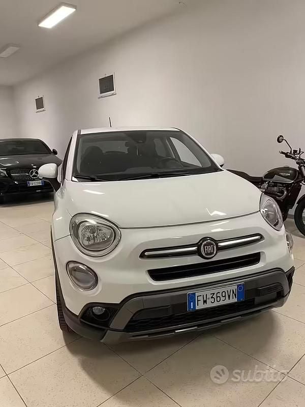 Usata Fiat 500X Cross 95 CV (69 kW) 2019 Bianco SUV