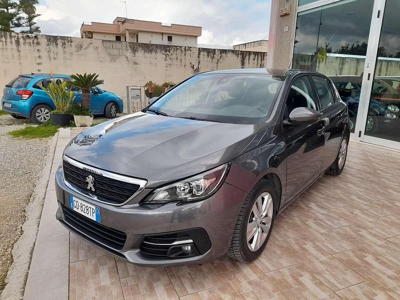 Usata Peugeot 308 Business-Line 131 CV (96 kW) 2020 Grigio Berlina