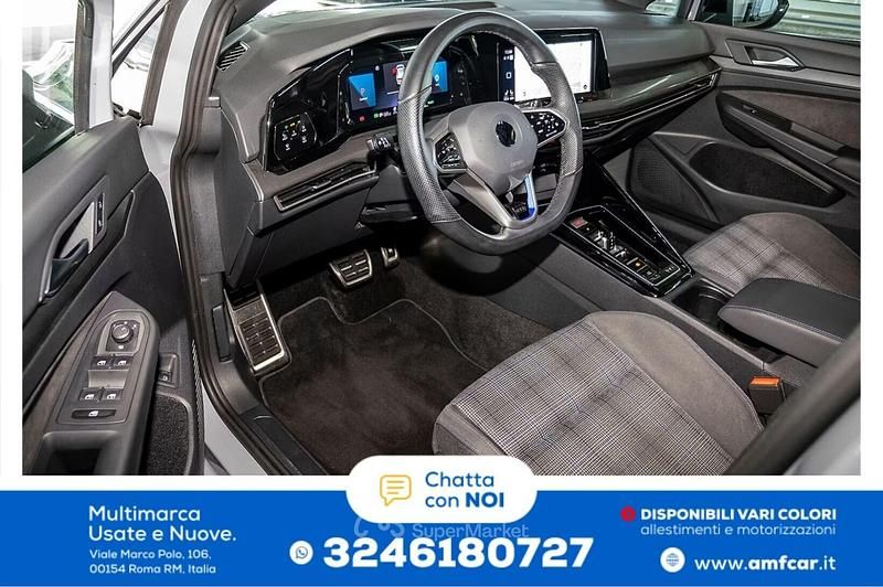 Usata VW Golf VIII GTE 245 CV (180 kW) 2022 Grigio Berlina