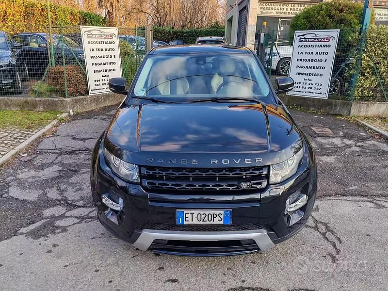Usata Land Rover Range Rover evoque Dynamic 2013 Nero SUV