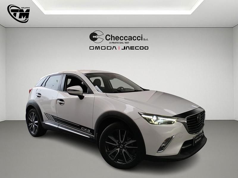 Usata Mazda CX-3 Exceed 105 CV (77 kW) 2018 Bianco SUV