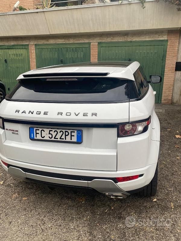 Usata Land Rover Range Rover evoque 190 CV (139 kW) 2011 Bianco SUV