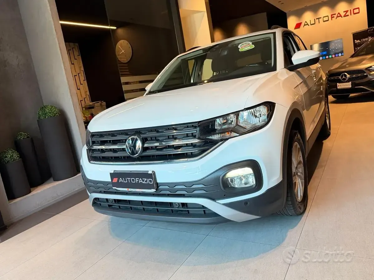 Usata VW T-Cross Style 110 CV (80 kW) 2022 Bianco SUV