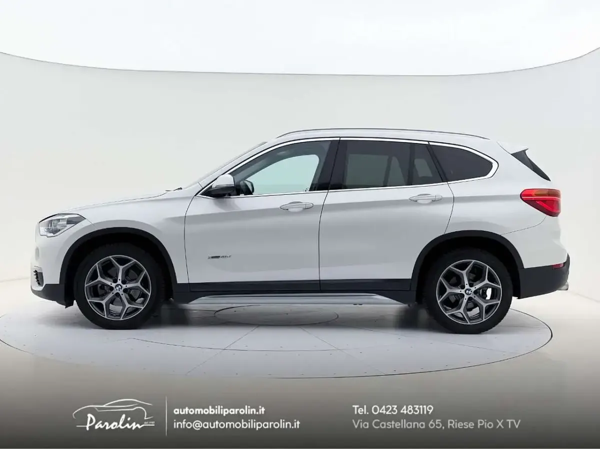 Usata BMW X1 xLine 150 CV (110 kW) 2017 Mineral white SUV