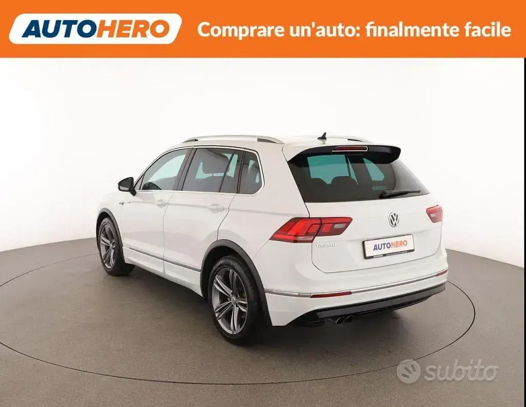 Usata VW Tiguan Sport 125 CV (91 kW) 2018 Bianco SUV