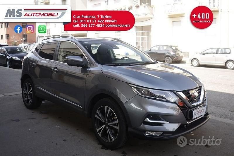 Usata Nissan Qashqai N-Connecta 131 CV (96 kW) 2018 Grigio SUV