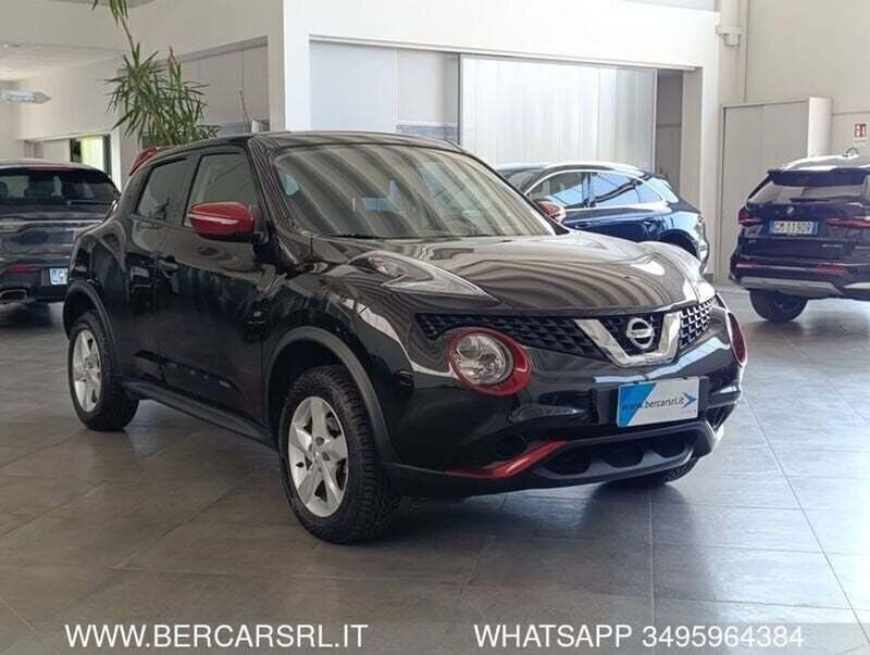 Usata Nissan Juke Visia 94 CV (69 kW) 2016 Nero SUV
