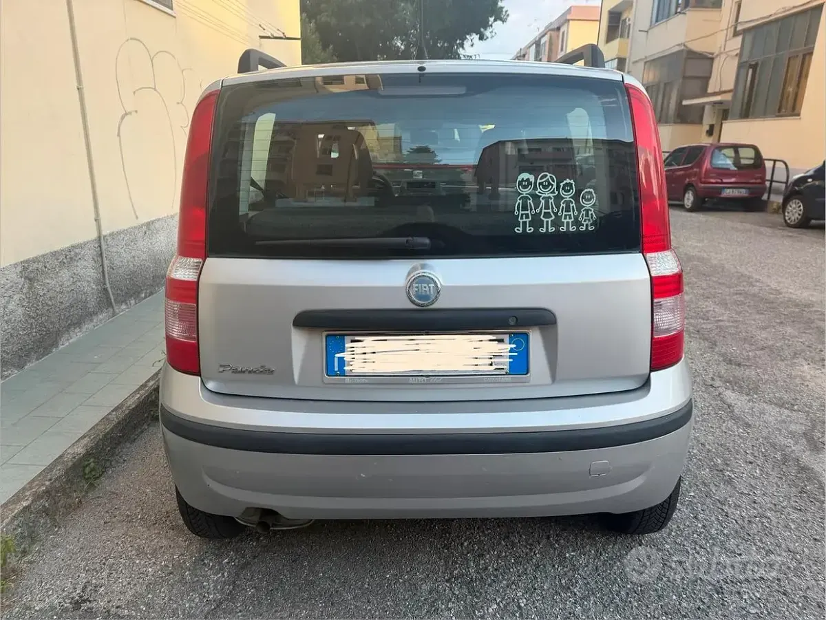 Usata Fiat Panda 60 CV (44 kW) 2007 Grigio Utilitaria