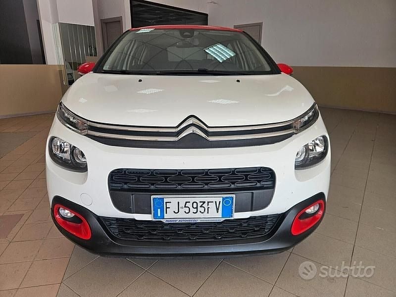 Usata Citroën C3 Shine 75 CV (55 kW) 2017 Bianco Utilitaria