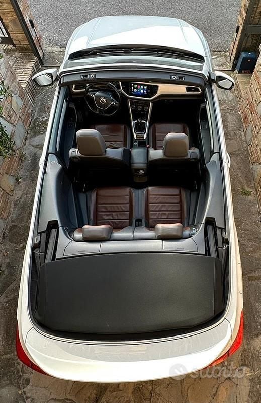 Usata VW T-Roc Cabriolet 2021 Bianco Cabrio