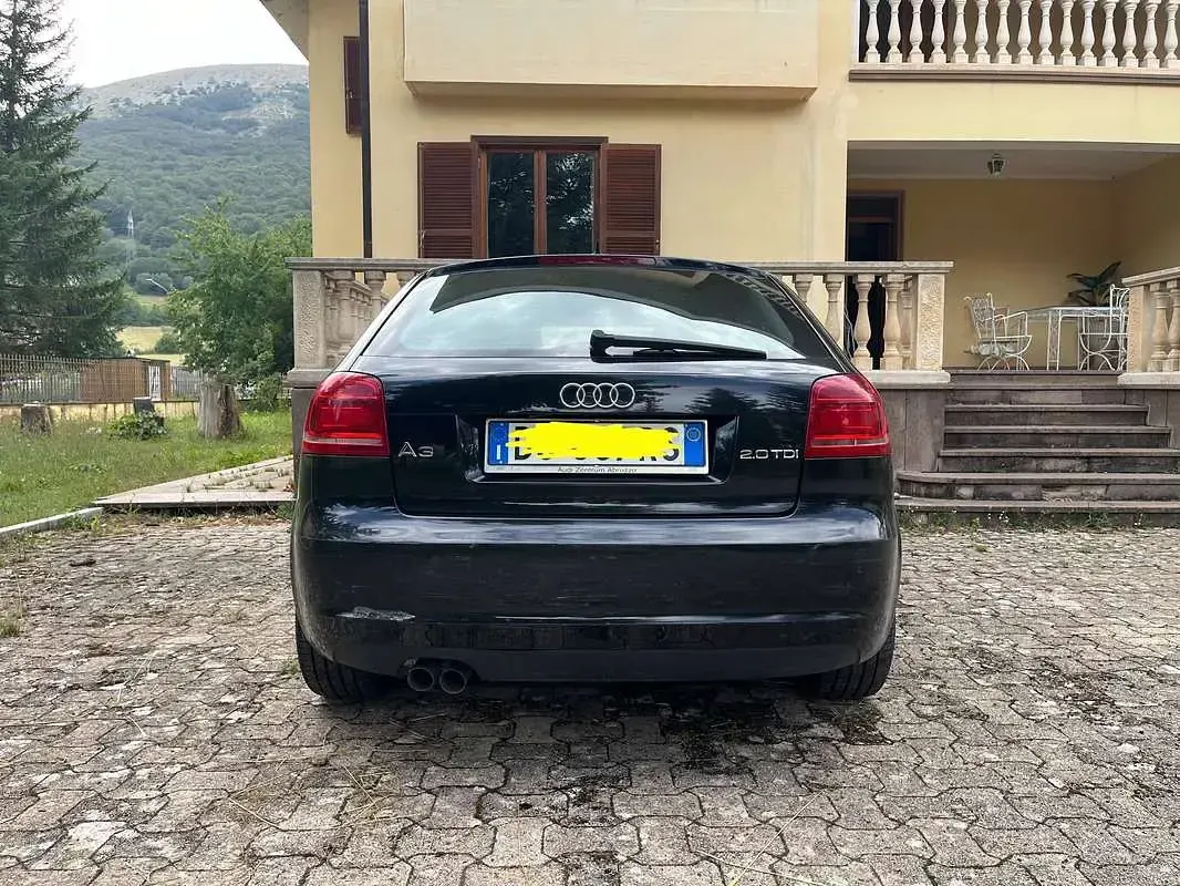 Usata Audi A3 140 CV (102 kW) 2008 Nero Utilitaria
