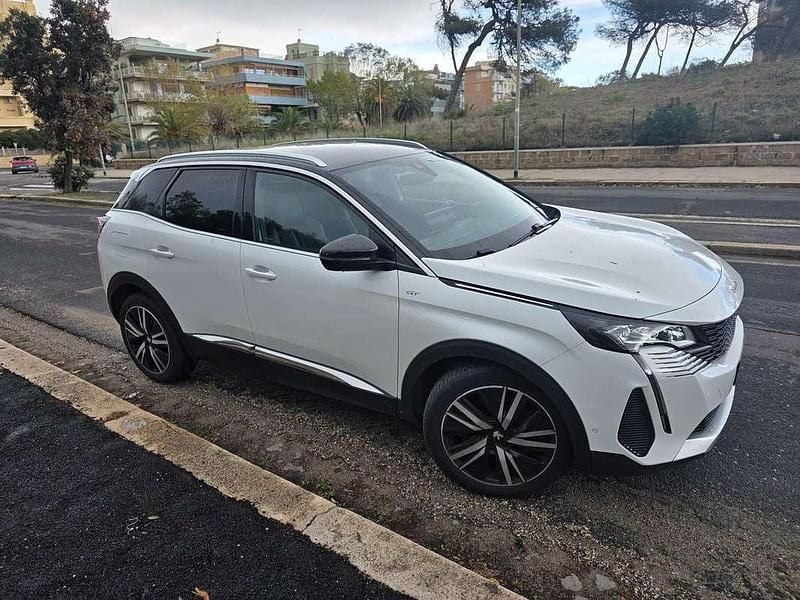 Bianco Usata 2021 Peugeot 3008 GT SUV | 18.000 € (Super prezzo) - Immagine 1/4