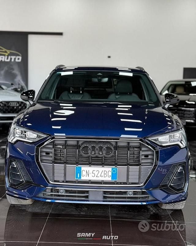 Usata Audi Q3 S-Line 150 CV (110 kW) 2023 Blu SUV