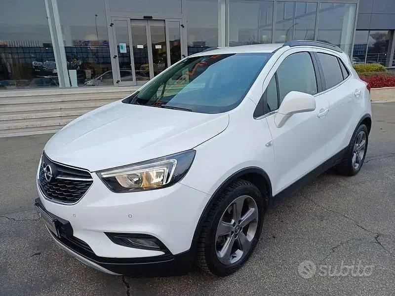 Usata Opel Mokka X 140 CV (102 kW) 2017 Bianco SUV
